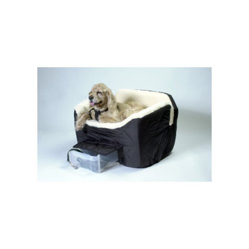 Snoozer Black Pet Car Seat Lookout II Petco