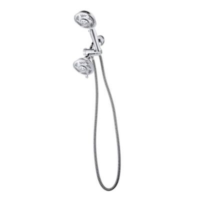 x-spin showerhead and handheld