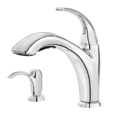 selia 1-handle, pull-out kitchen faucet