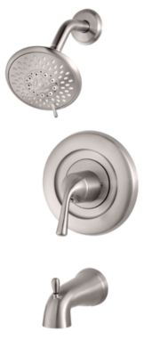 Transitional in Brushed Stainless Steel