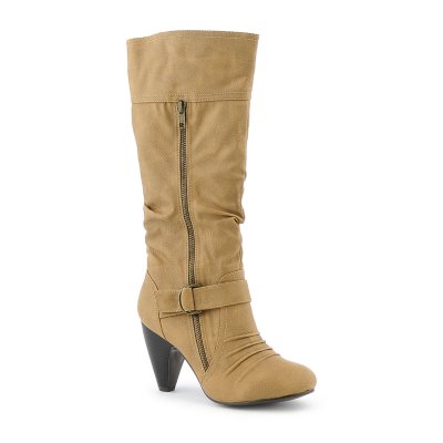 Yoki Sylvia28 womens high heel midcalf boot
