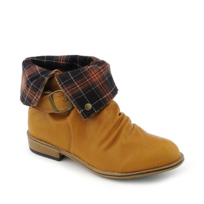 Bamboo Parksville12 womens low heel ankle boot