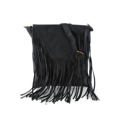 Fringe Flap Bag