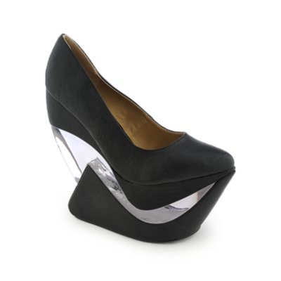 Shiekh Yvonne Heel Less Wedge Platform Shoes