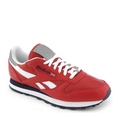 reebok classic red and black