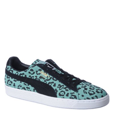 Puma Mens ANML teal casual lifestyle sneaker Shiekh Shoes