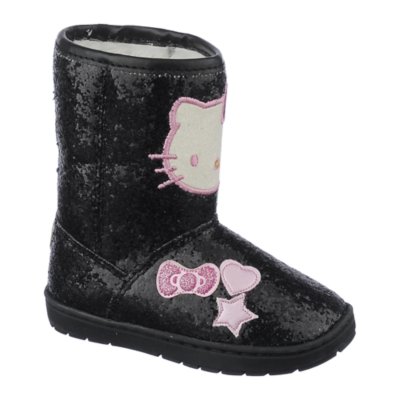 Buy Hello Kitty toddler black boots Shiekh Shoes