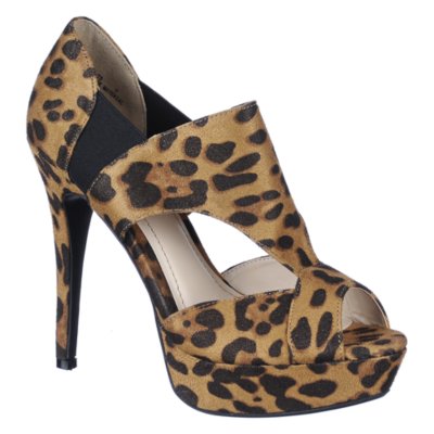 Buy Anne Michelle Womens Leopard print Assasin-75 platform high heel ...