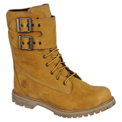 Timberland Earthkeepers 8Inch Double Strap Womens Wheat Tan Brown Boot