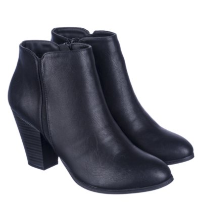 Shiekh TevayH Women's Brown LowHeel Ankle Boots Shiekh Shoes