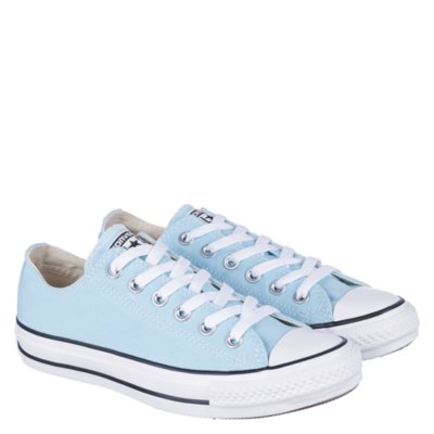converse shoes light blue