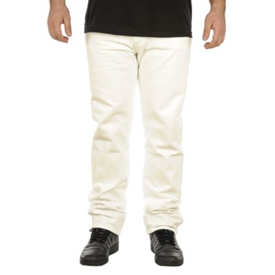 levi's white denim jeans