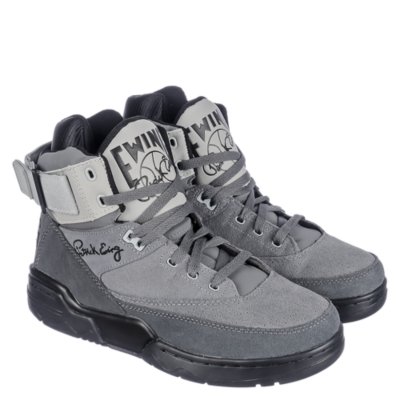 Patrick Ewing 33 Hi Men's Grey Athletic Lifestyle Sneaker | Shiekh Shoes