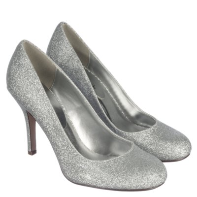 Cityclassified ClassH Women's Silver Low Heel Dress Shoes Shiekh Shoes