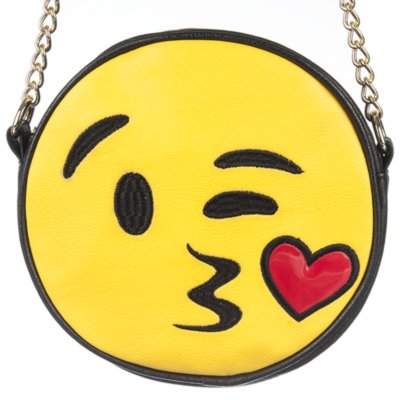 Olivia Miller Emoji Black Shoulder Purse Shiekh Shoes