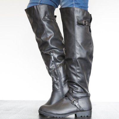 knee high ladies boots sale