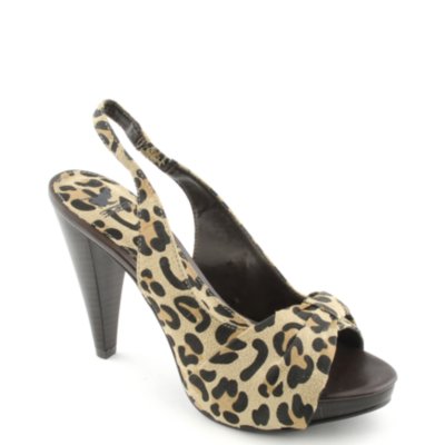 Shiekh Finella75 womens leopard print dress shoe