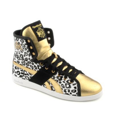 reebok leopard print trainers