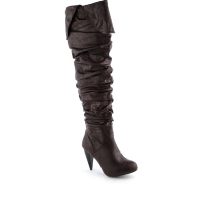 Shiekh Norma High Women S Brown Thigh High Boots Shiekh Shoes