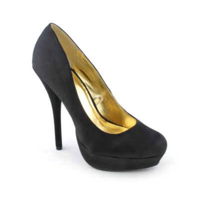 pumps with evening gown