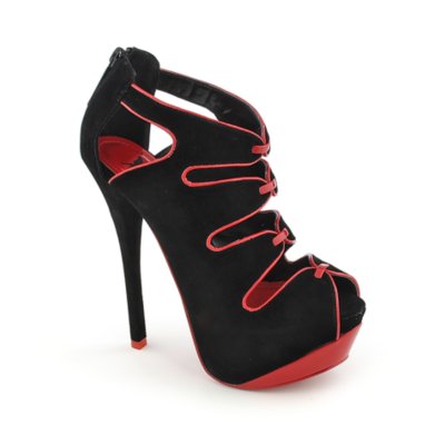 Buy Womens Cheap High Heels Shoes Platform Shoes Black Shoes