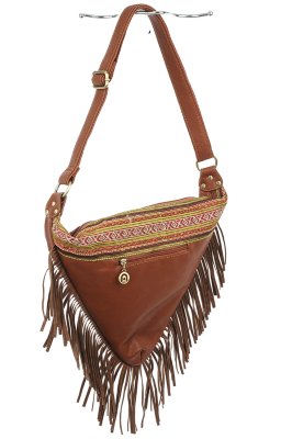 Triangle Fringe Bag