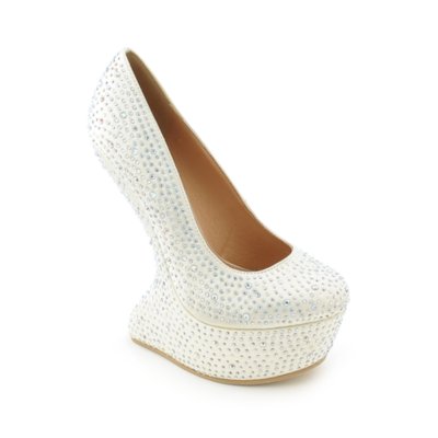 Shiekh Freda05 womens platform high heel evening dress shoe