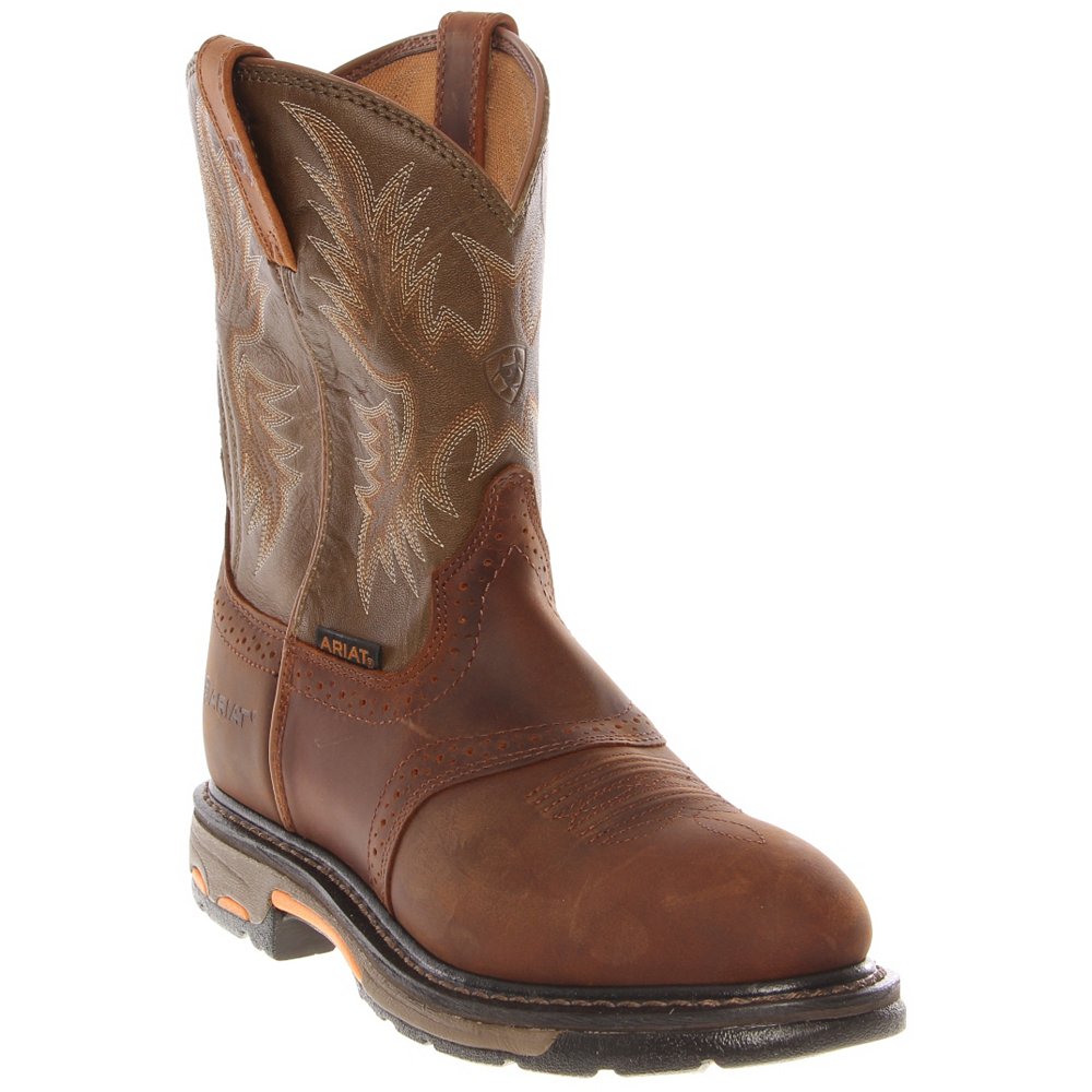 Ariat Men's WorkHog Composite Toe Pull On Work Boot