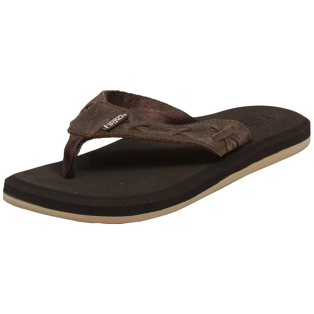 The men's Marley sandals from Flojos feature a leather upper for a ...