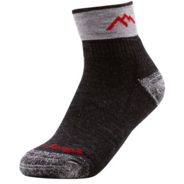 Darn Tough Vermont 1/4 Cushion 3 Pair Pack - 1401-BLACK