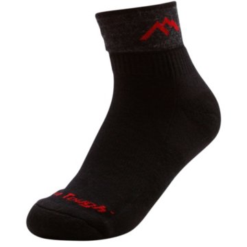 Darn Tough Vermont 1/4 Cushion 3 Pair Pack - 1488-BLACK