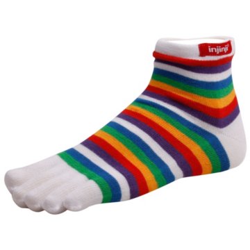 Injinji Performance Mini-Crew Rainbow (3 Pack)