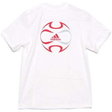adidas SS Tee Shirt Soccer FS Back Logo - 242538