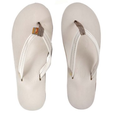 Rainbow Premium Leather Narrow Strap Single Layer - 301ALTSN-SAND