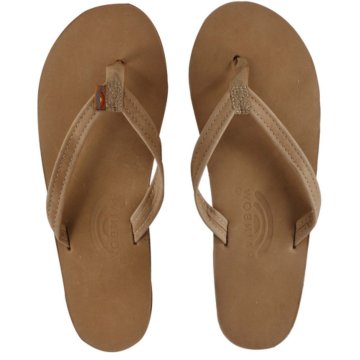 Rainbow Premium Leather Narrow Strap Single Layer - 301ALTSN-SRBR