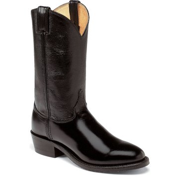 Justin Boots Western Black Melo-Veal - 3040-JB
