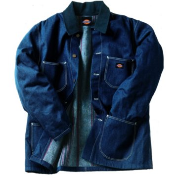 Dickies Apparel Denim Blanket Lined Chore Coat - 3494-NB