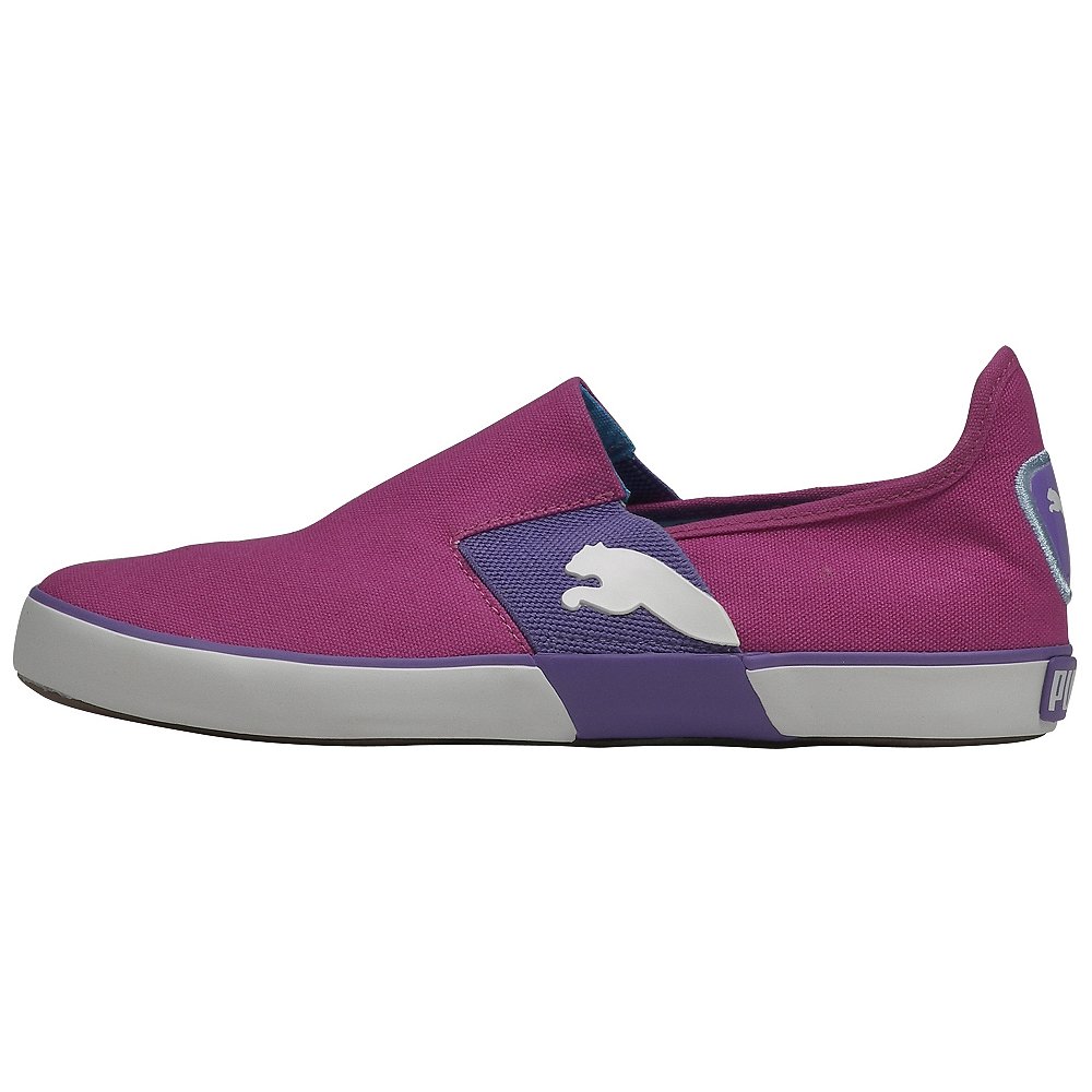 puma lazy slip on blue