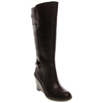 timberland knee high wedge boots