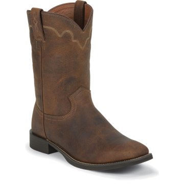 Justin Boots Stampede Rugged Tan Cow - 3904
