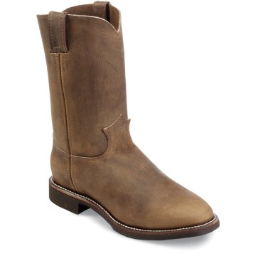 Justin Boots Ropers Bay Apache - 4116