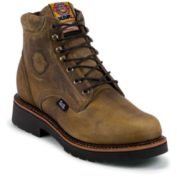 Justin Original Work Rugged Tan Gaucho 6"