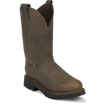 Justin Original Work Rugged Bay Gaucho Steel Toe 11" - 4445