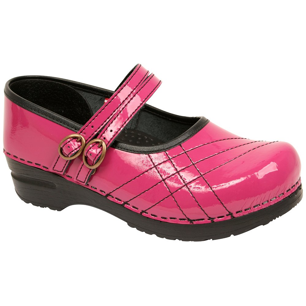 Sanita Womens Claire Sibel Mary Jane Clogs