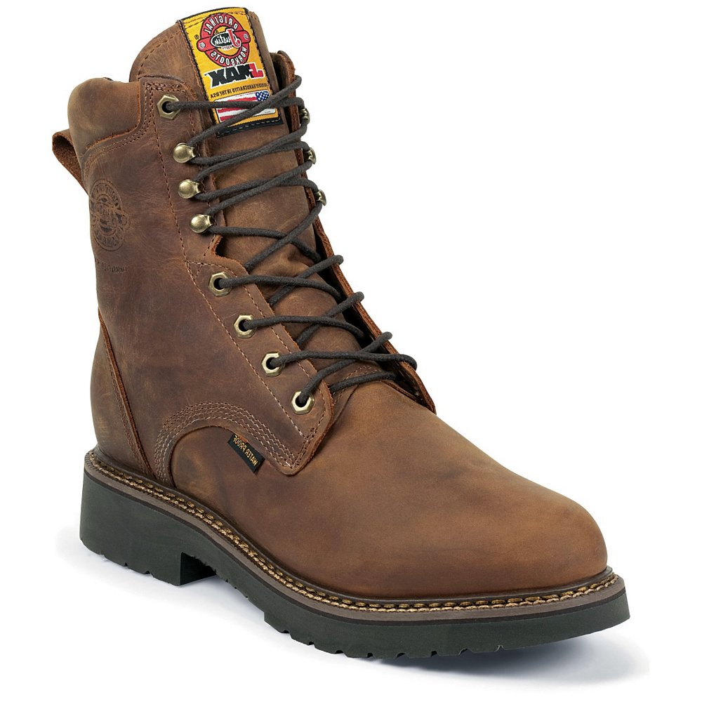 justin 8 inch work boots