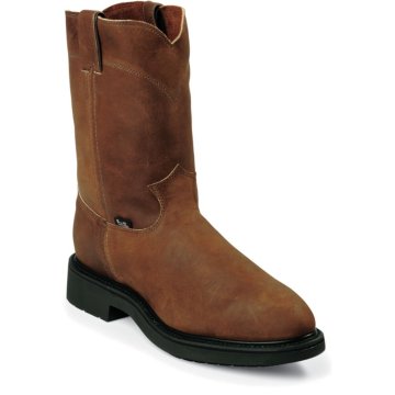 Justin Original Work Aged Bark Safety Toe - 4764
