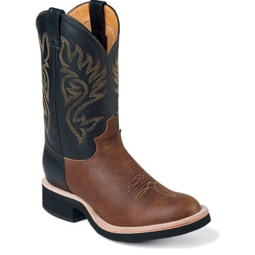 Justin Boots Tekno Crepe Coffee Westerner - 5008
