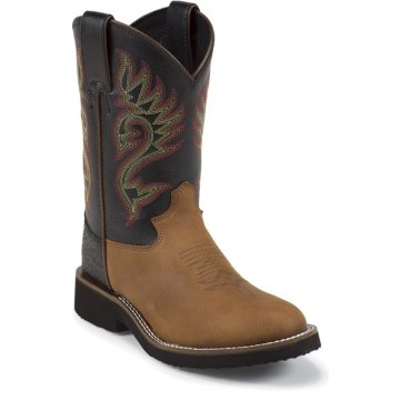 Justin Boots Western Coffee Westerner - 5018Y