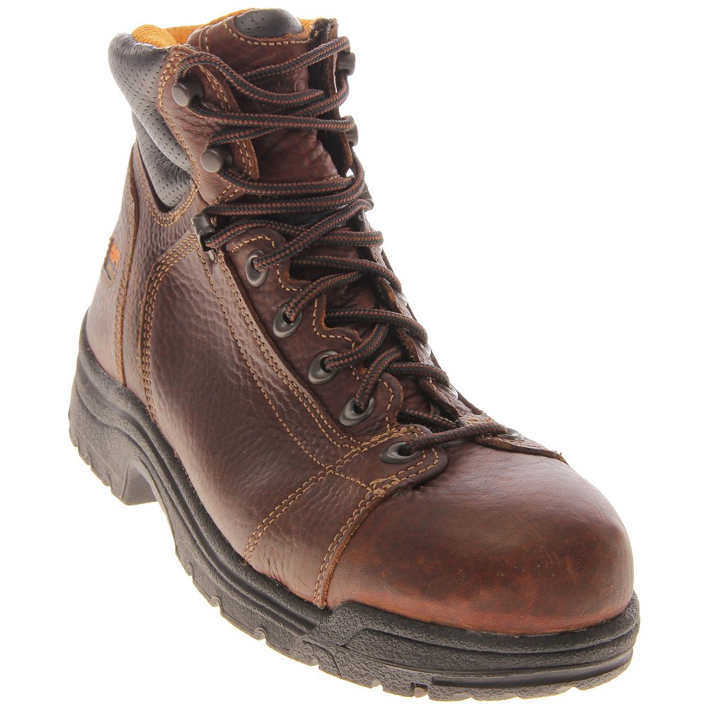 Timberland Pro Mens Titan Lace-To-Toe 6'' Safety Toe Shoes