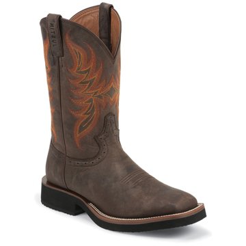 Justin Boots Stampede&trade; Chocolate Puma Cow